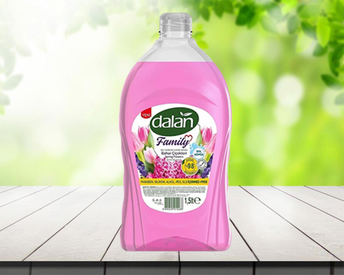 Dalan Bahar Çiçekleri Sıvı Sabun 1.5 lt Tekli