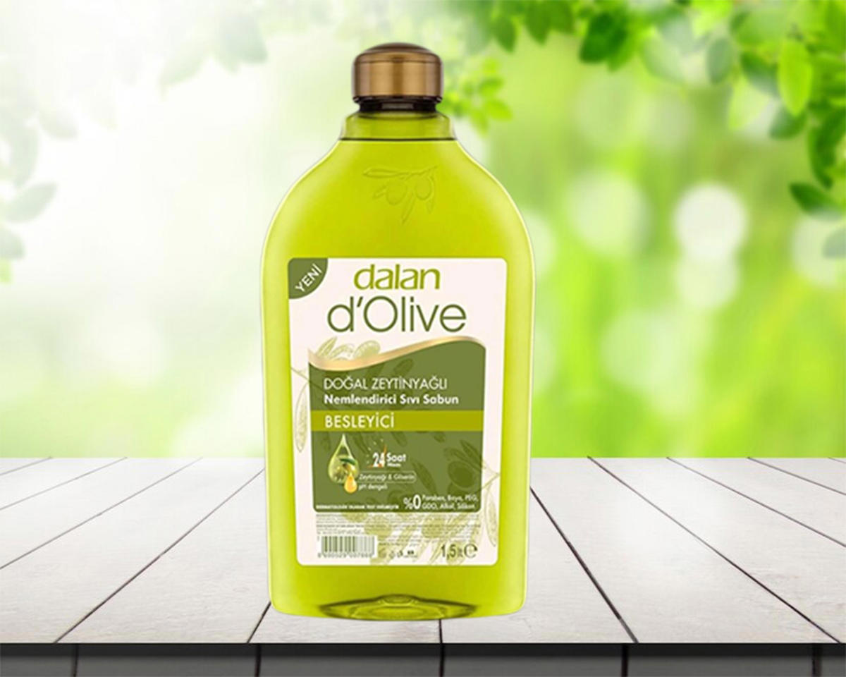 Dalan D'olive Zeytinyağlı Nemlendiricili Sıvı Sabun 1.5 lt Tekli