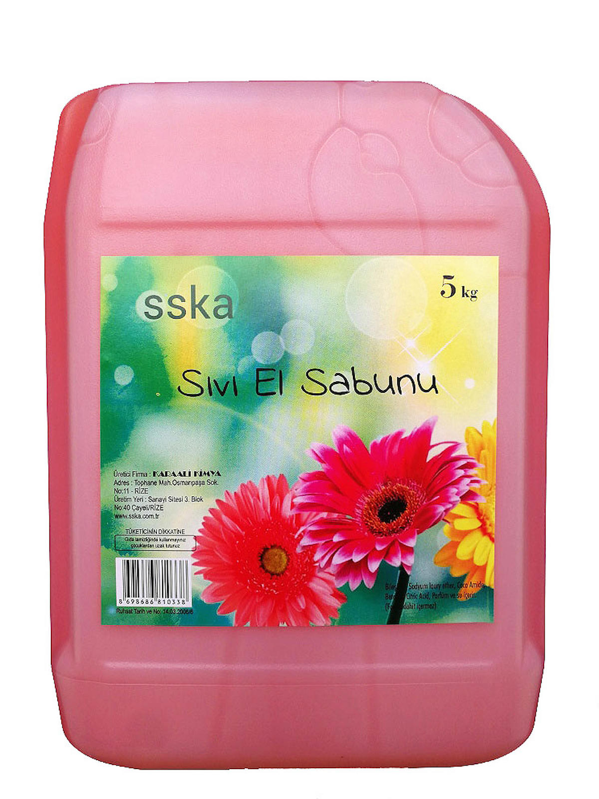 Omeyva Sıvı Sabun 5 kg Tekli