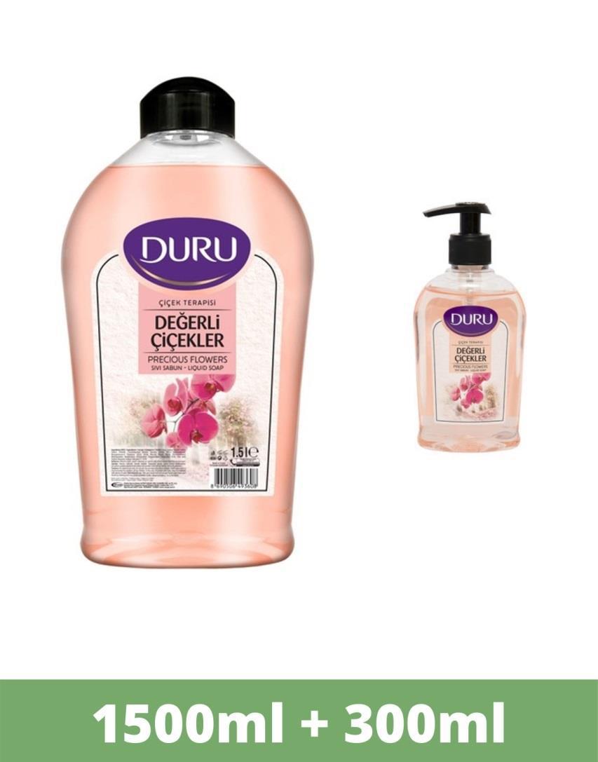 Duru Çiçek Terapisi Nemlendiricili Sıvı Sabun 300 ml 2'li