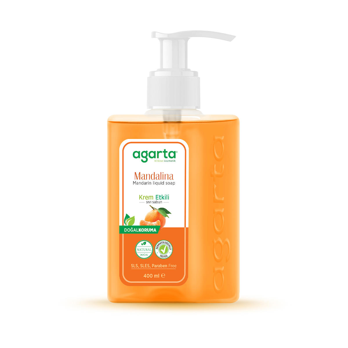 Agarta Mandalina Sıvı Sabun 400 ml Tekli