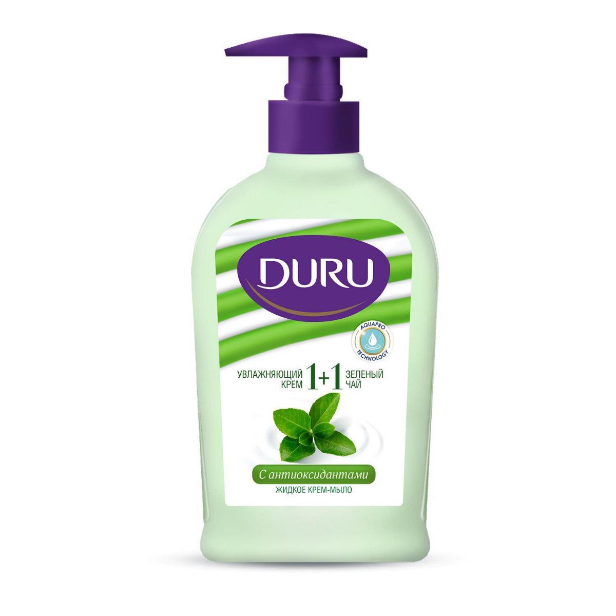 Duru Yeşil Çay Nemlendiricili Sıvı Sabun 300 ml Tekli