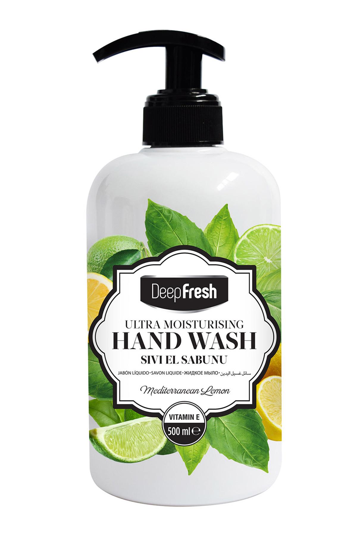 Deep Fresh Garden Limonlu Nemlendiricili Sıvı Sabun 500 ml Tekli