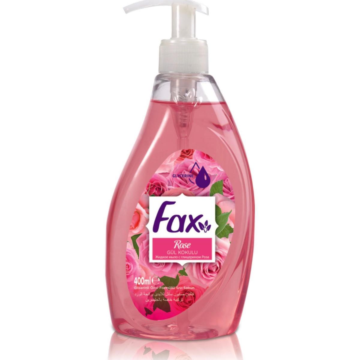 Fax Gül Nemlendiricili Sıvı Sabun 400 ml Tekli