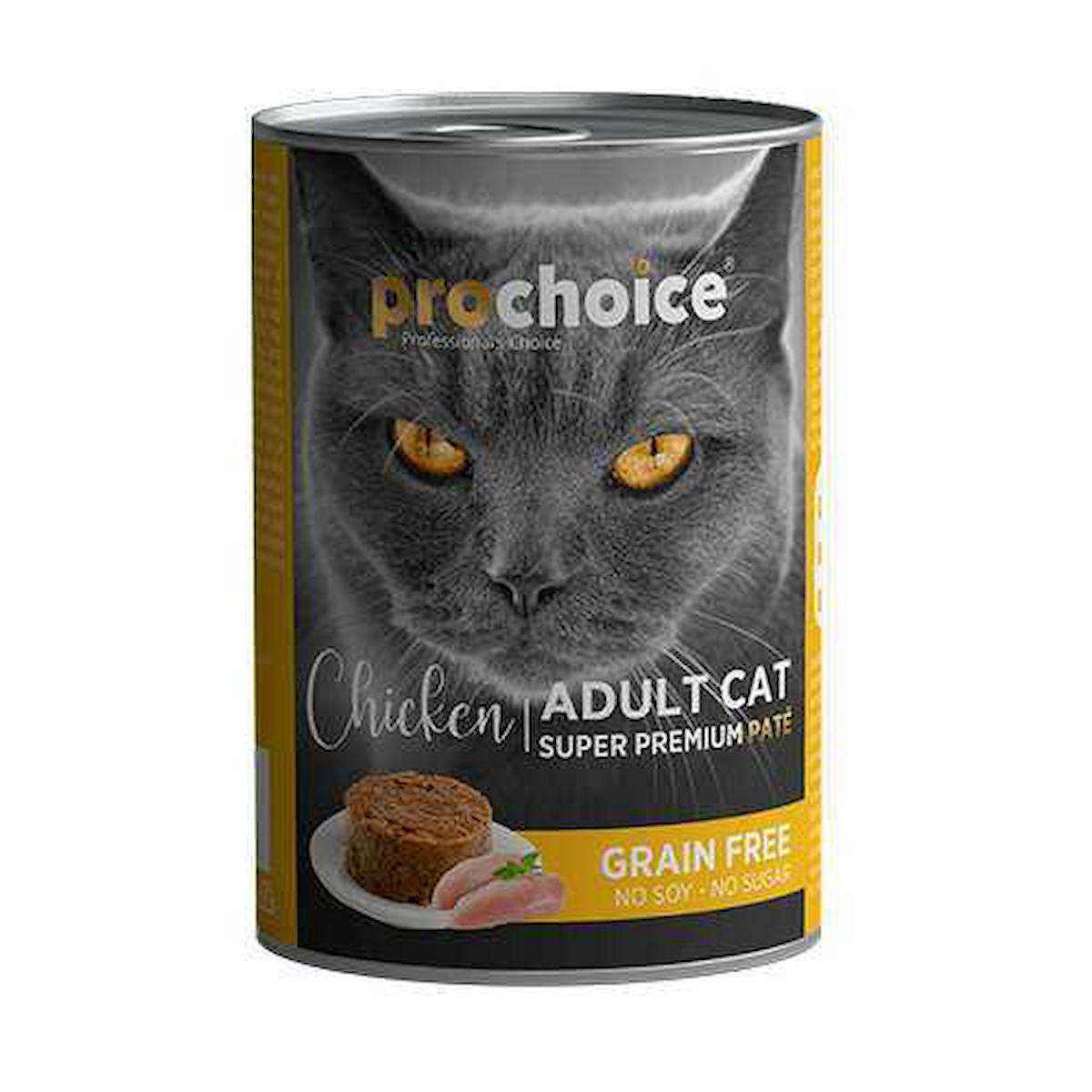 Prochoice Grain Free Tavuklu Yetişkin Yaş Kedi Maması 400 gr