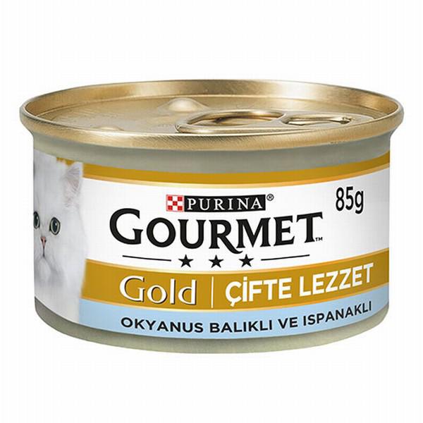 Purina Gold Okyanus Balığı Yetişkin Yaş Kedi Maması 6x85 gr