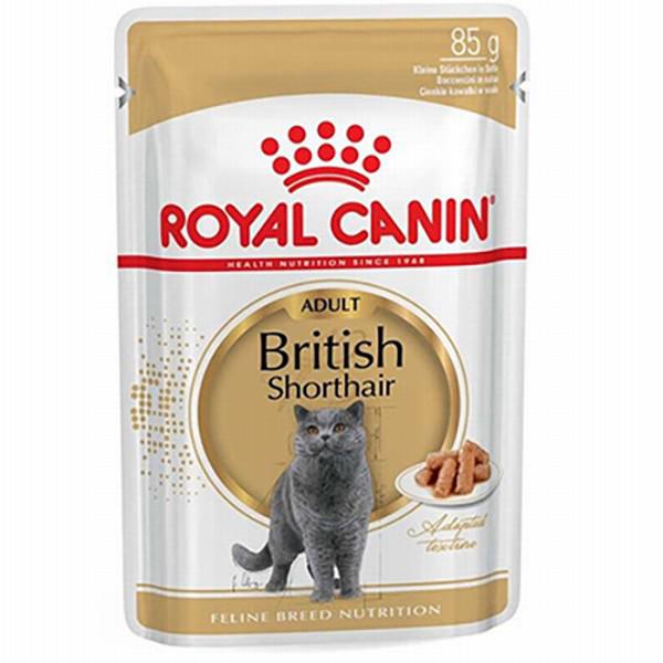 Royal Canin British Shorthair Kümes Hayvanlı Yaş Kedi Maması 6x85 gr