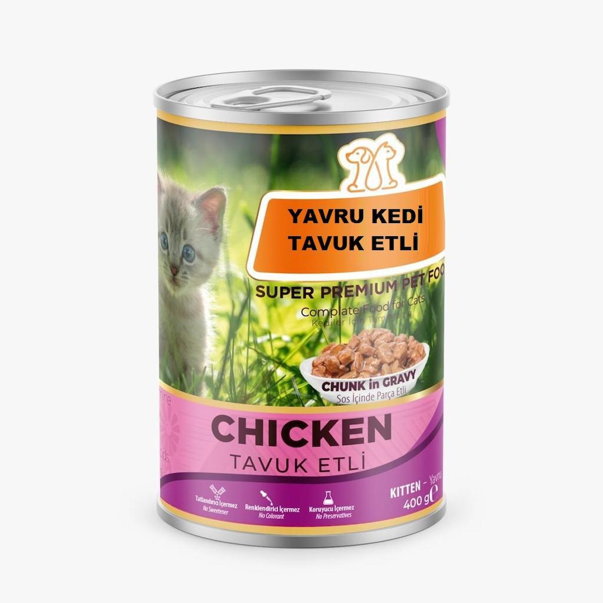 Hayal Sepeti&Quillingseti Super Premium Tavuklu Yavru Yaş Kedi Maması 400 gr
