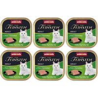 Animonda Vom Feinsten Hindi Etli ve Tavşanlı Yetişkin Yaş Kedi Maması 6x100 gr