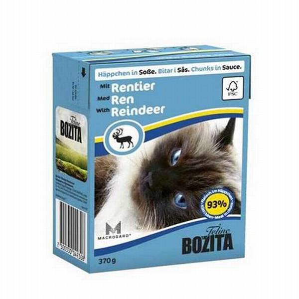 Bozita Chunks In Sauce Geyik Etli Jöleli Yetişkin Yaş Kedi Maması 70 gr