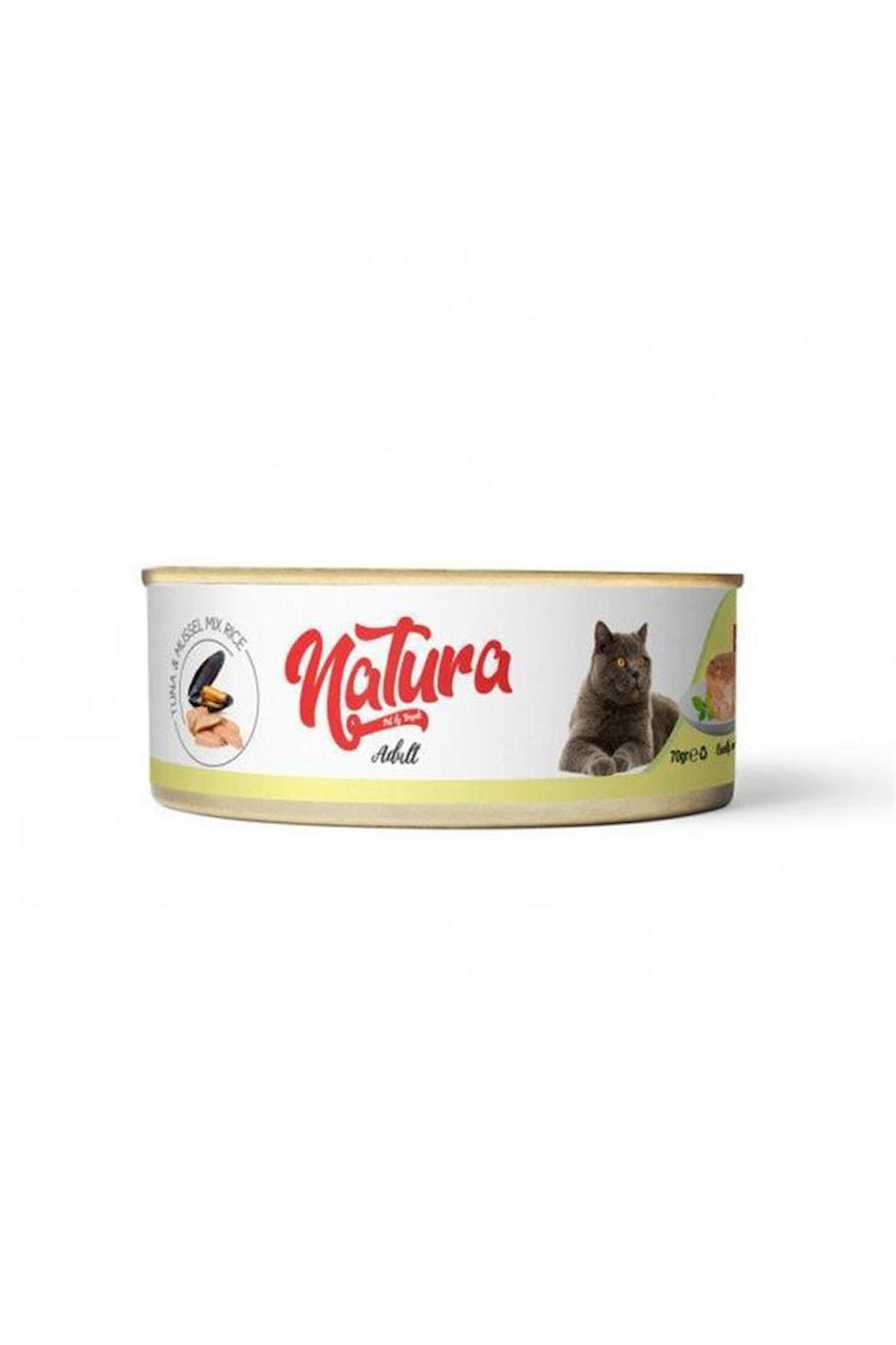 Natura Pet Adult Ton Balıklı Yetişkin Yaş Kedi Maması 70 gr