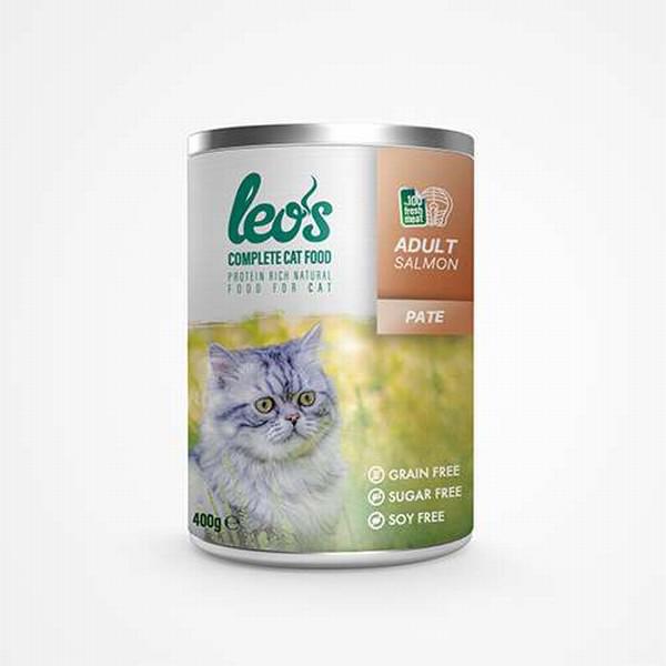 Leo's Complete Balıklı Ezme Yetişkin Yaş Kedi Maması 400 gr