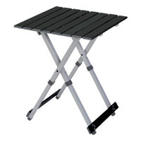 GCI Outdoor 71 x 63.5 cm Çantalı Kare Alüminyum Katlanır Kamp Masası Siyah