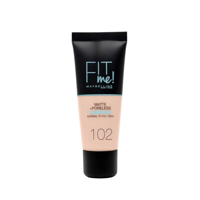Maybelline New York Fit Me Matte + Poreless 102 Fair Ivory Likit Tüp Fondöten 30 ml