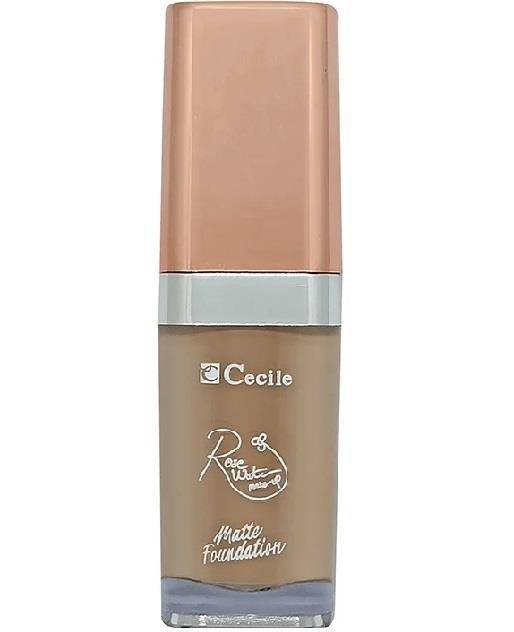 Cecile Rose Water 3 Likit Serum Fondöten 30 ml