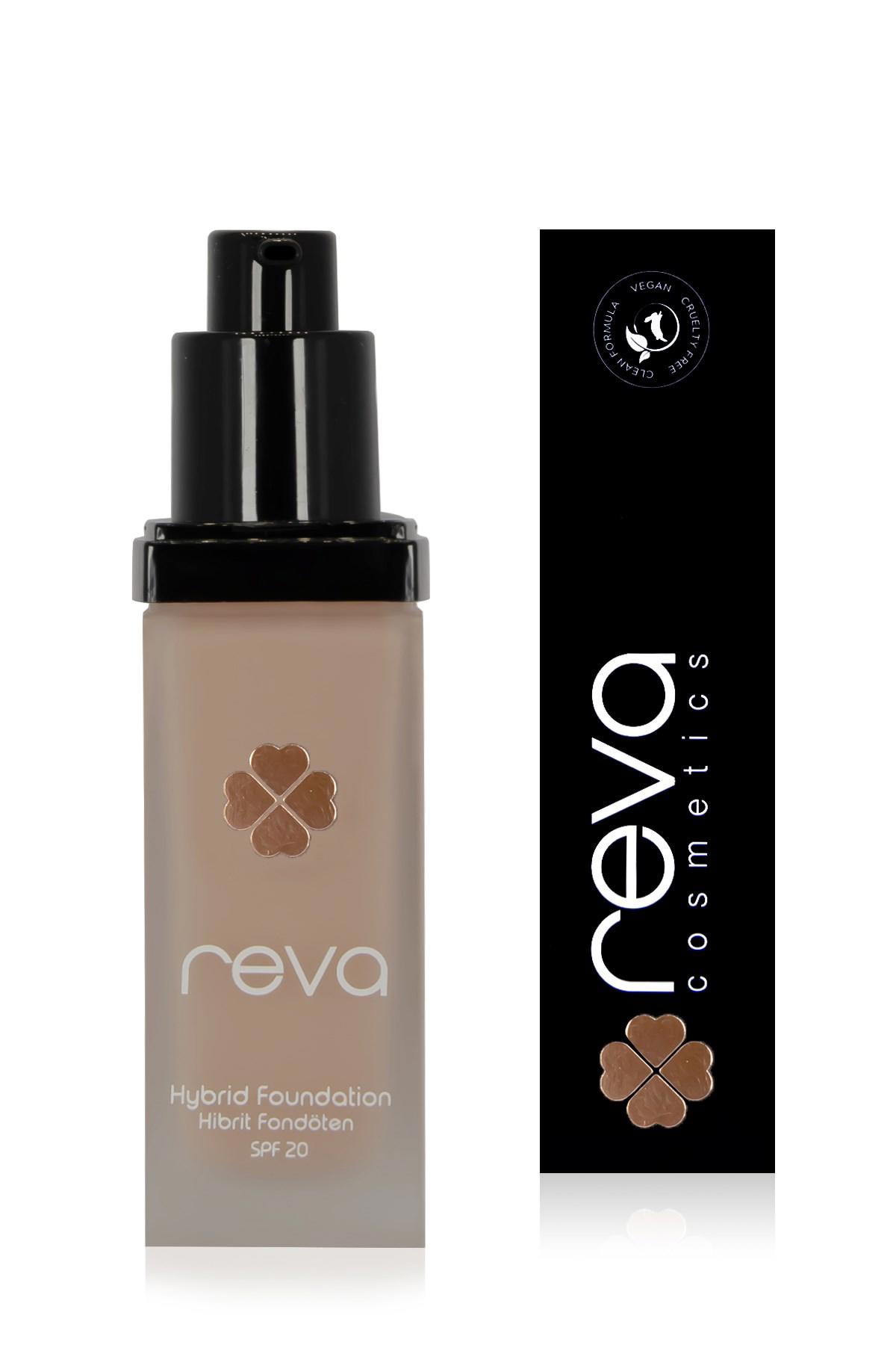 Reva Hybrit 504 Nude Krem Tüp Fondöten