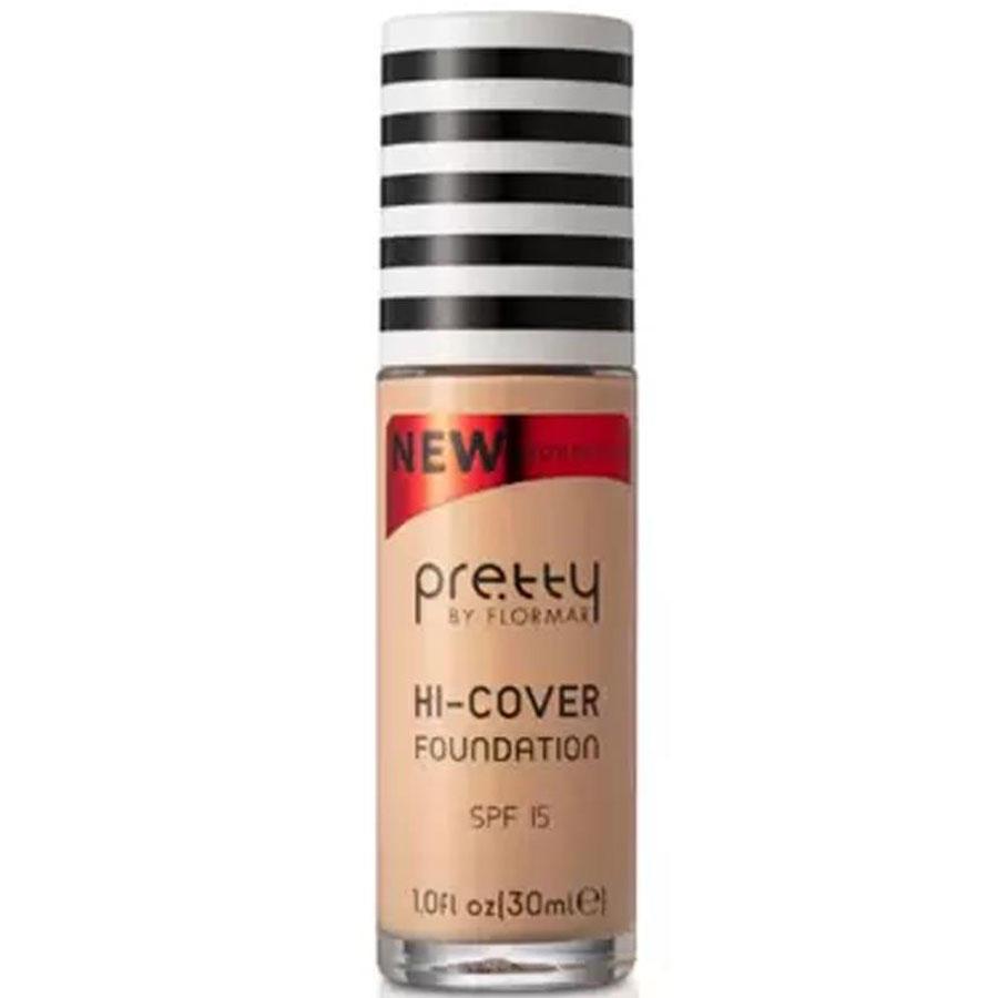 Flormar Pretty Hi-Cover 03 Light Ivory Güneş Koruyuculu Likit Serum Fondöten 30 ml