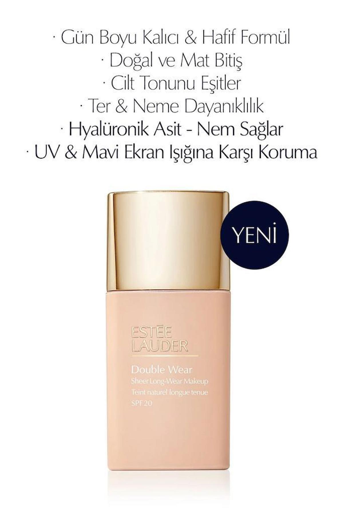 Estee Lauder Double Wear 2C0 Cool Van Güneş Koruyuculu Likit Serum Fondöten 30 ml