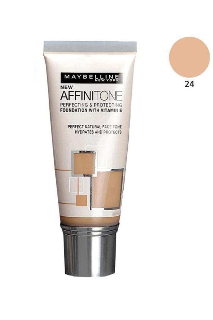 Maybelline New York Affiniton Perfecting Protecting 24 Golden Beige Likit Tüp Fondöten 30 ml