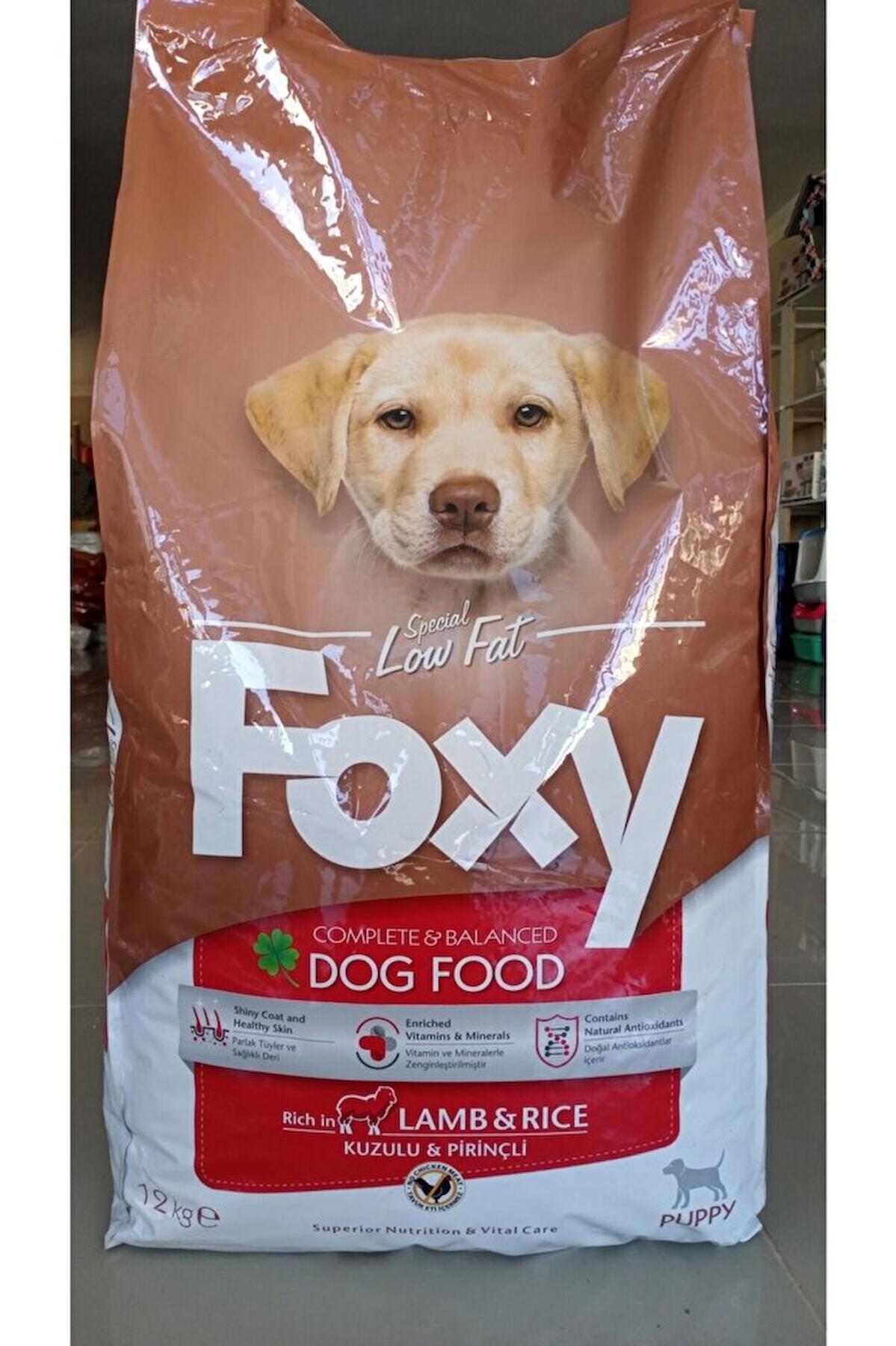 Foxy Low Fat Tüm Irklar Yavru Kuru Köpek Maması 12 kg