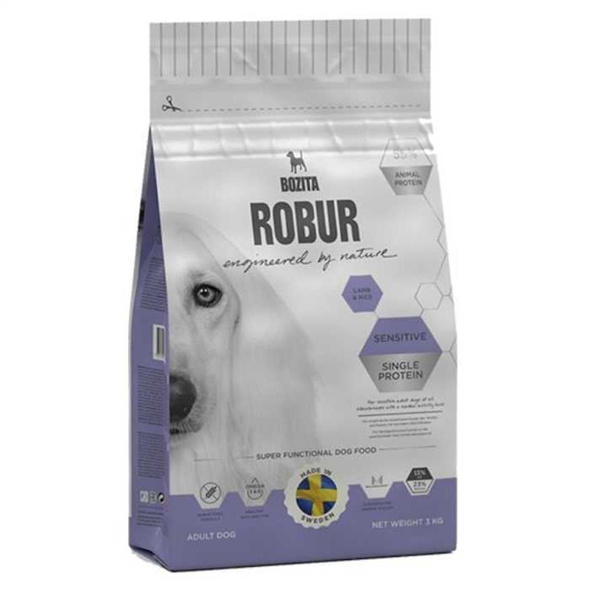 Bozita Robur Kuzu Etli Tüm Irklar Yetişkin Kuru Köpek Maması 12.5 kg