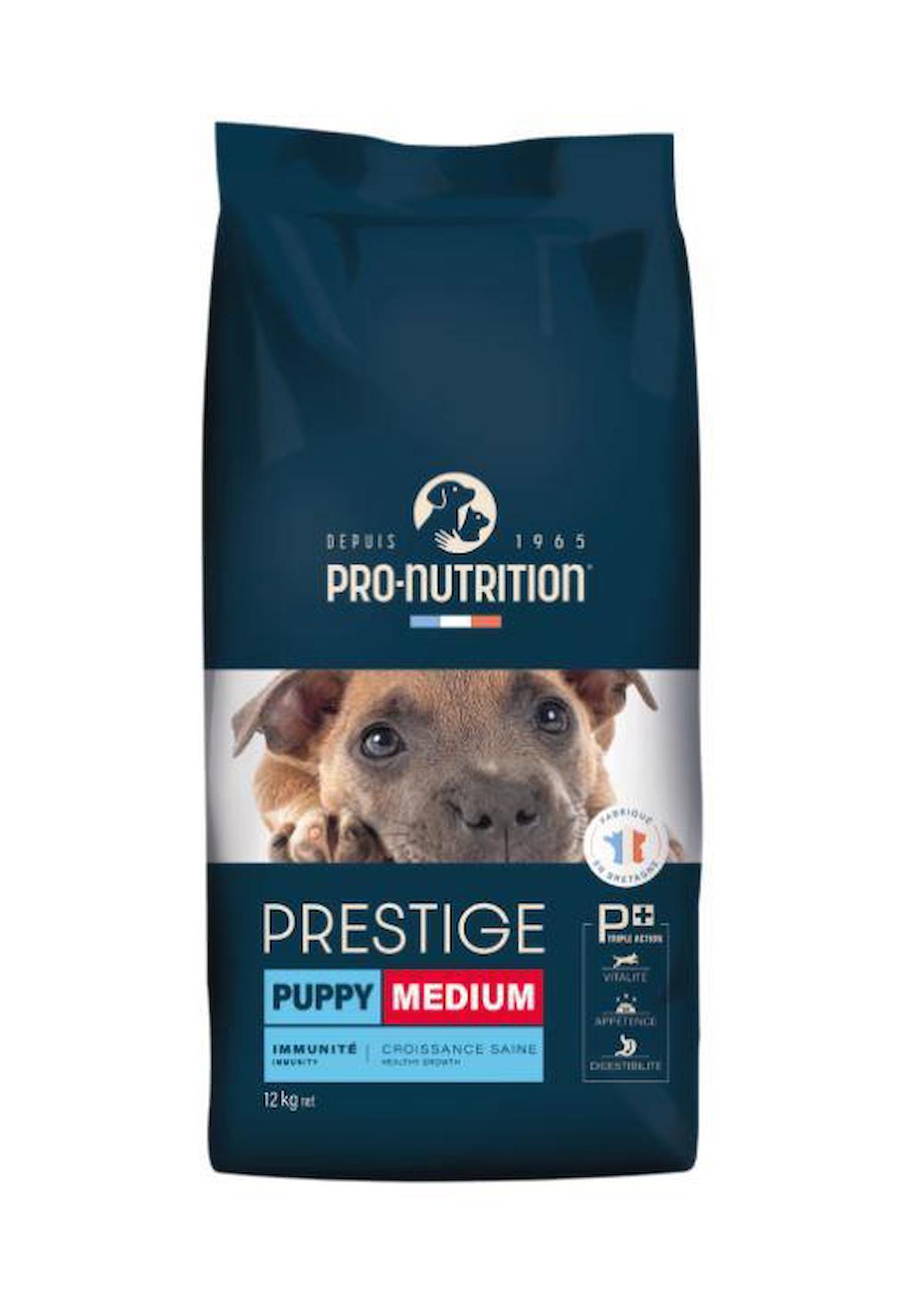 Pro Nutrition Prestige Orta Irk Yavru Kuru Köpek Maması 12 kg