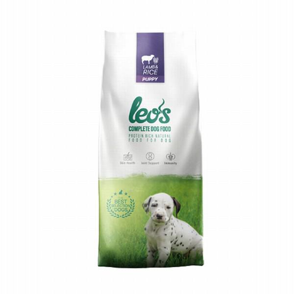 Leo'S Kuzu Etli ve Pirinçli Tüm Irklar Yavru Kuru Köpek Maması 15 kg