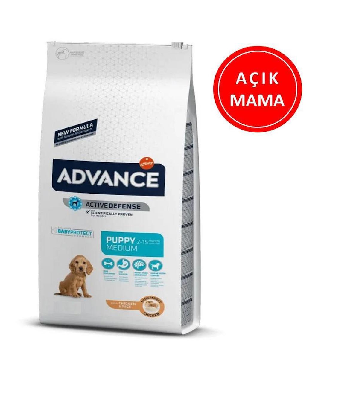 Advance Tavuklu Orta Irk Yavru Kuru Köpek Maması 1 kg