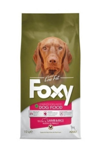 Foxy Low Fat Kuzu Etli Tüm Irklar Yetişkin Kuru Köpek Maması 12 kg