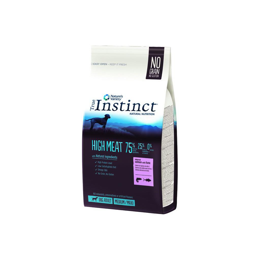 True Instinct High Meat Somonlu Tüm Irklar Yetişkin Kuru Köpek Maması 12 kg