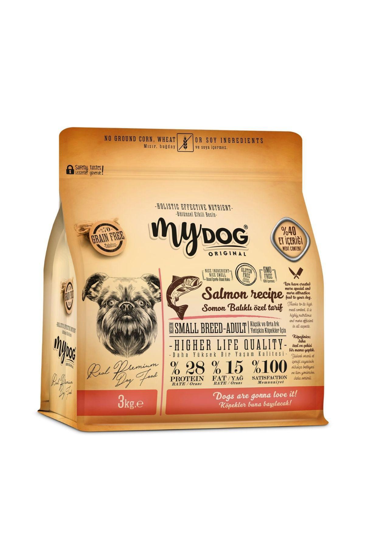 Mydog Original Balıklı Küçük ve Orta Irk Yetişkin Kuru Köpek Maması 3 kg