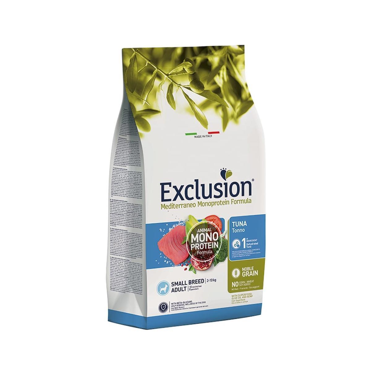 Exclusion Monoprotein Ton Balıklı Küçük Irk Yetişkin Kuru Köpek Maması 7 kg