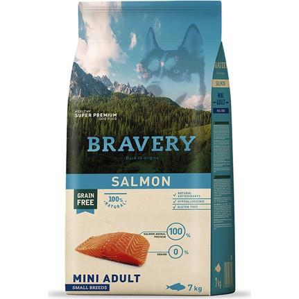 Bravery Somonlu Küçük Irk Yetişkin Kuru Köpek Maması 2 kg
