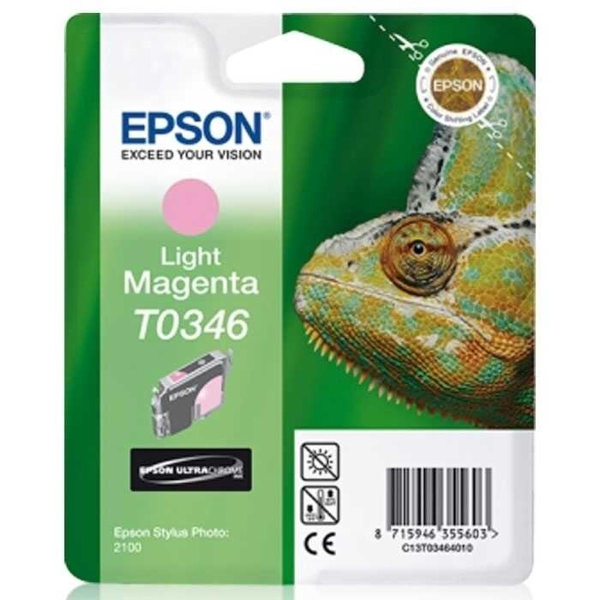 Epson T0346-C13T03464020 Orijinal Kırmızı Mürekkep Kartuş