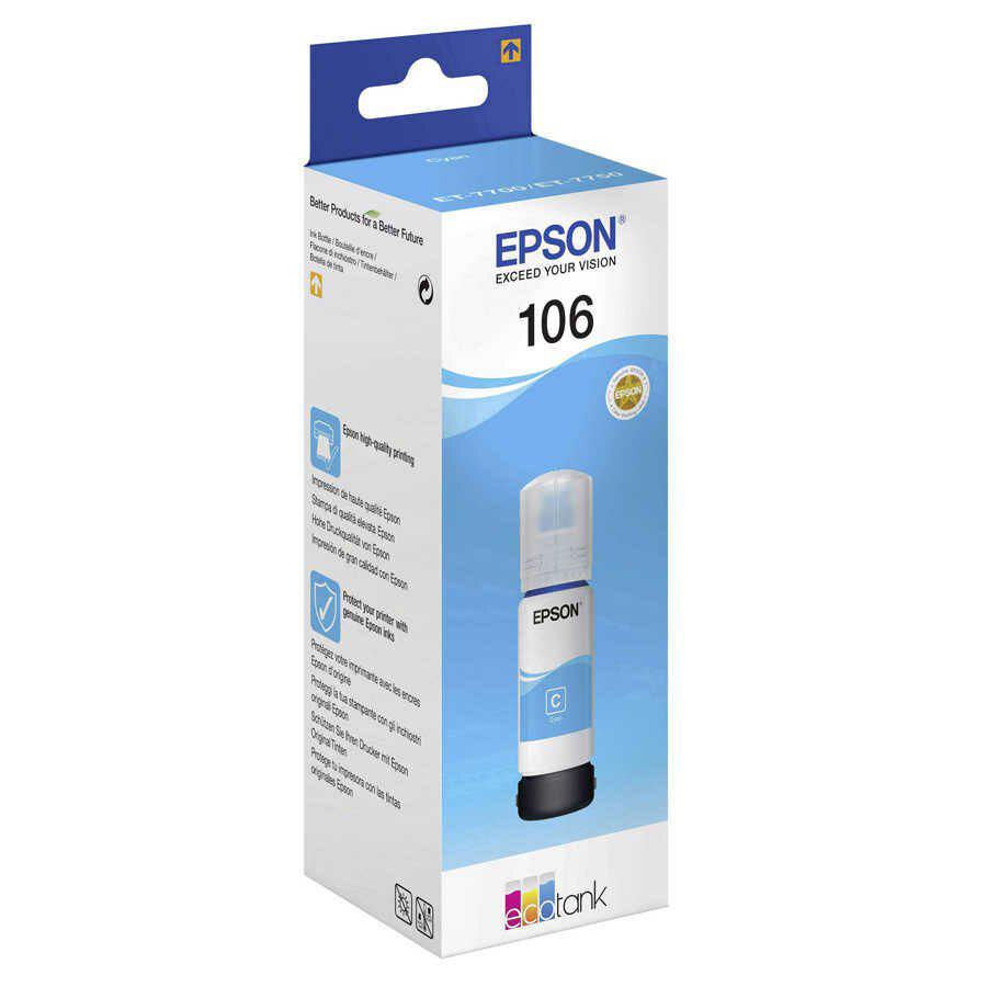 Epson 106-C13T00R240 Orijinal Mavi Mürekkep Kartuş