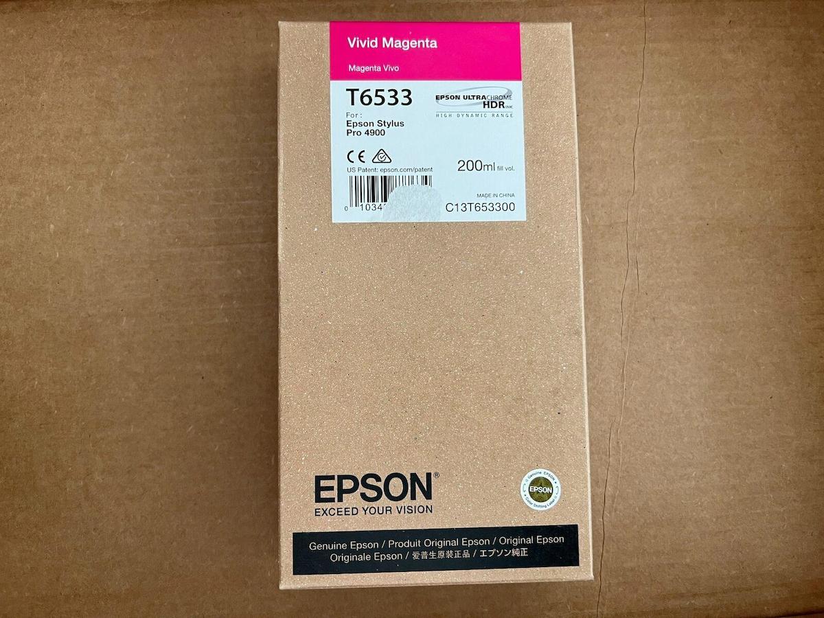 Epson T6533-C13T653300 Orijinal Kırmızı Mürekkep Kartuş