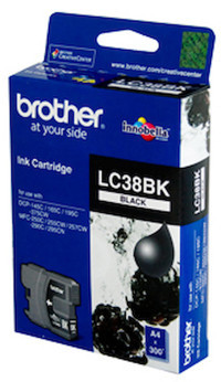 Brother LC38-LC980 Orijinal Siyah Mürekkep Kartuş