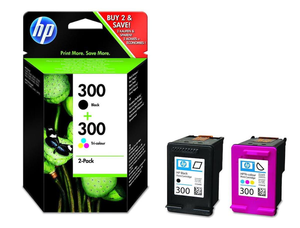 HP 300-CN637E Orijinal Renkli Mürekkep Kartuş