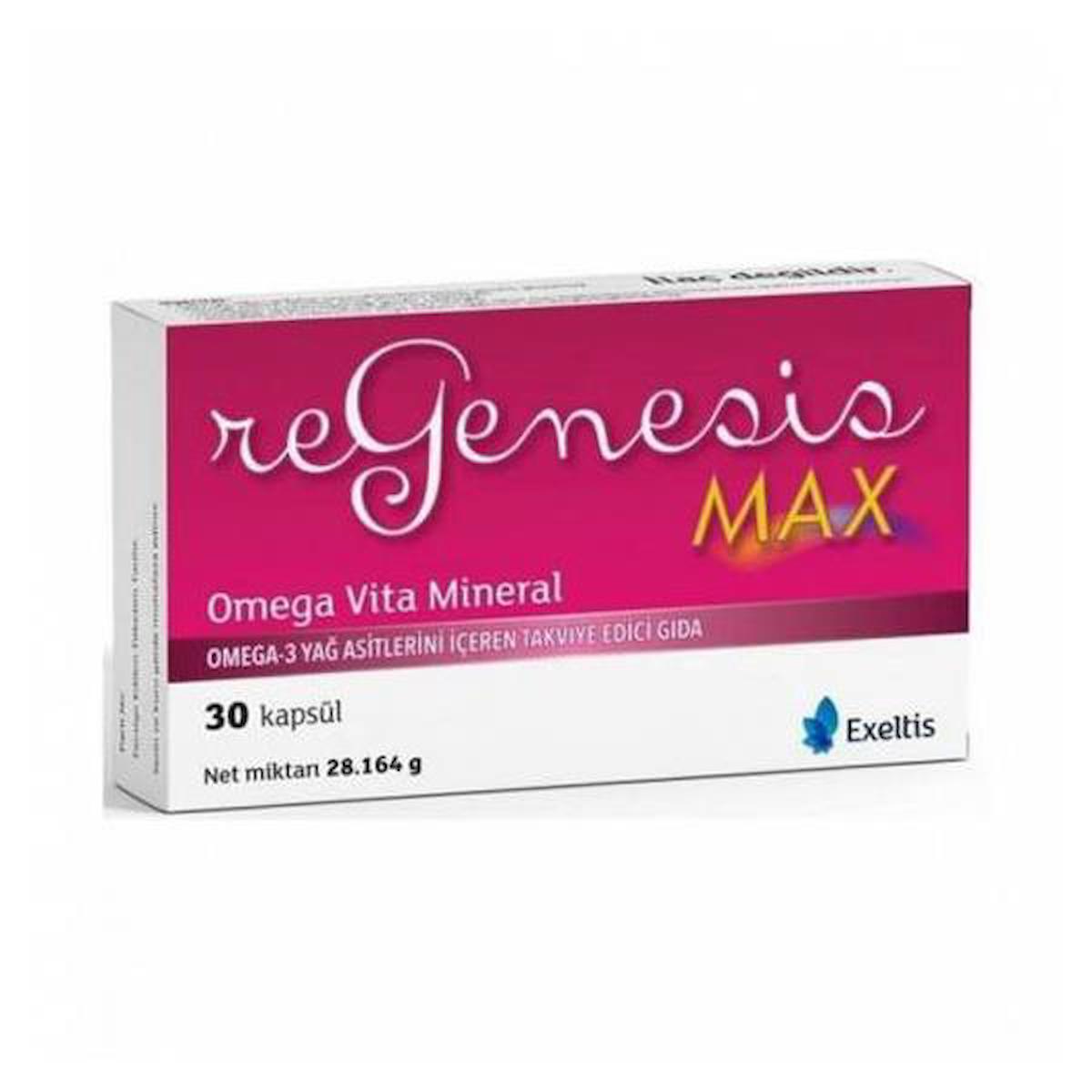Regenesis Exeltis Aromasız Unisex Vitamin 30 Kapsül