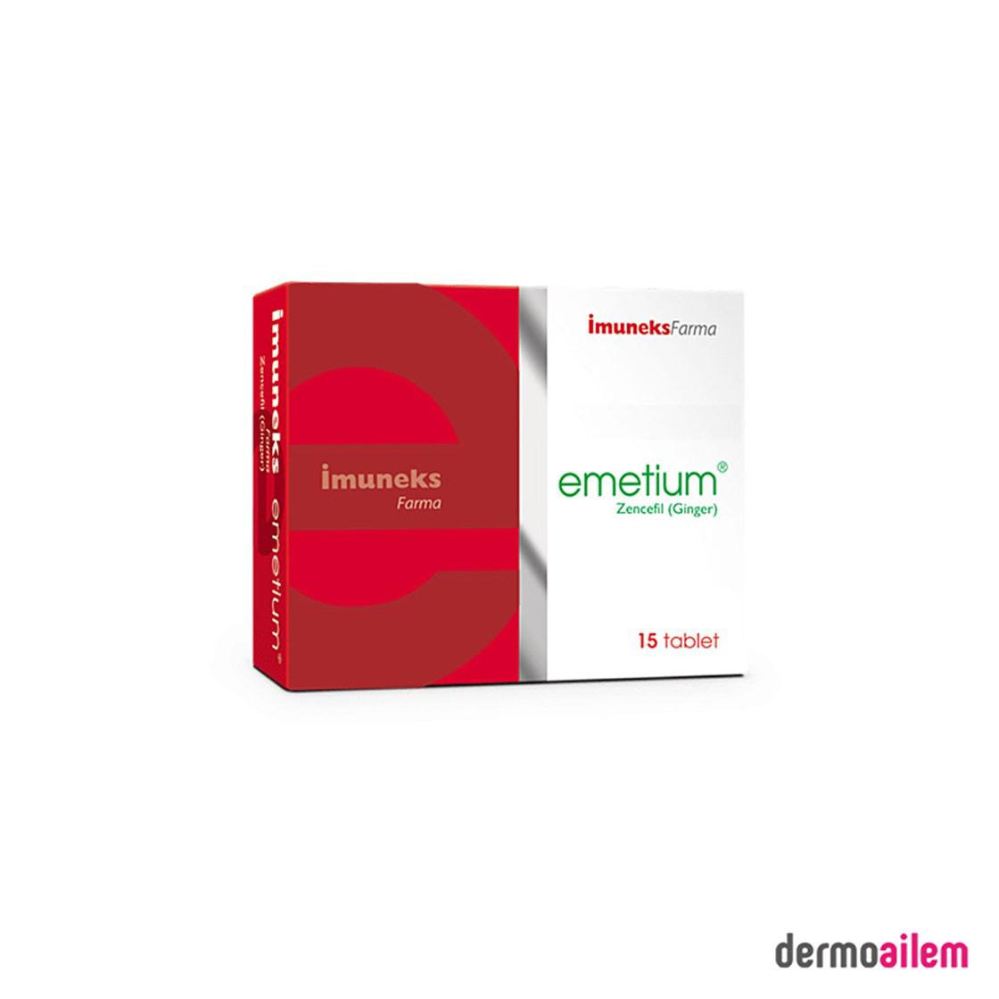Imuneks Emetium Aromalı Unisex Vitamin 15 Tablet
