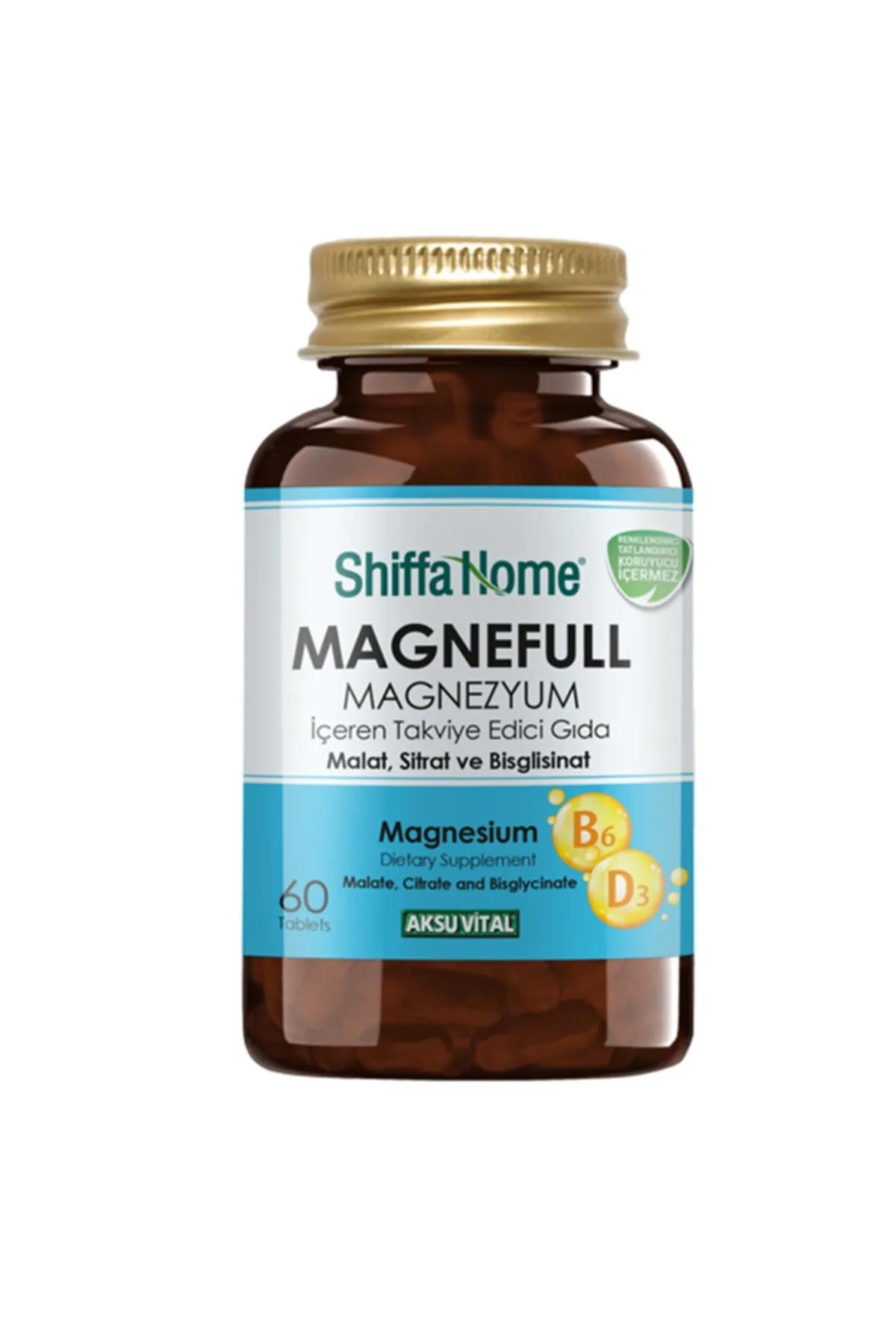 Shiffa Home Magnefull Aromasız Unisex Vitamin 60 Tablet