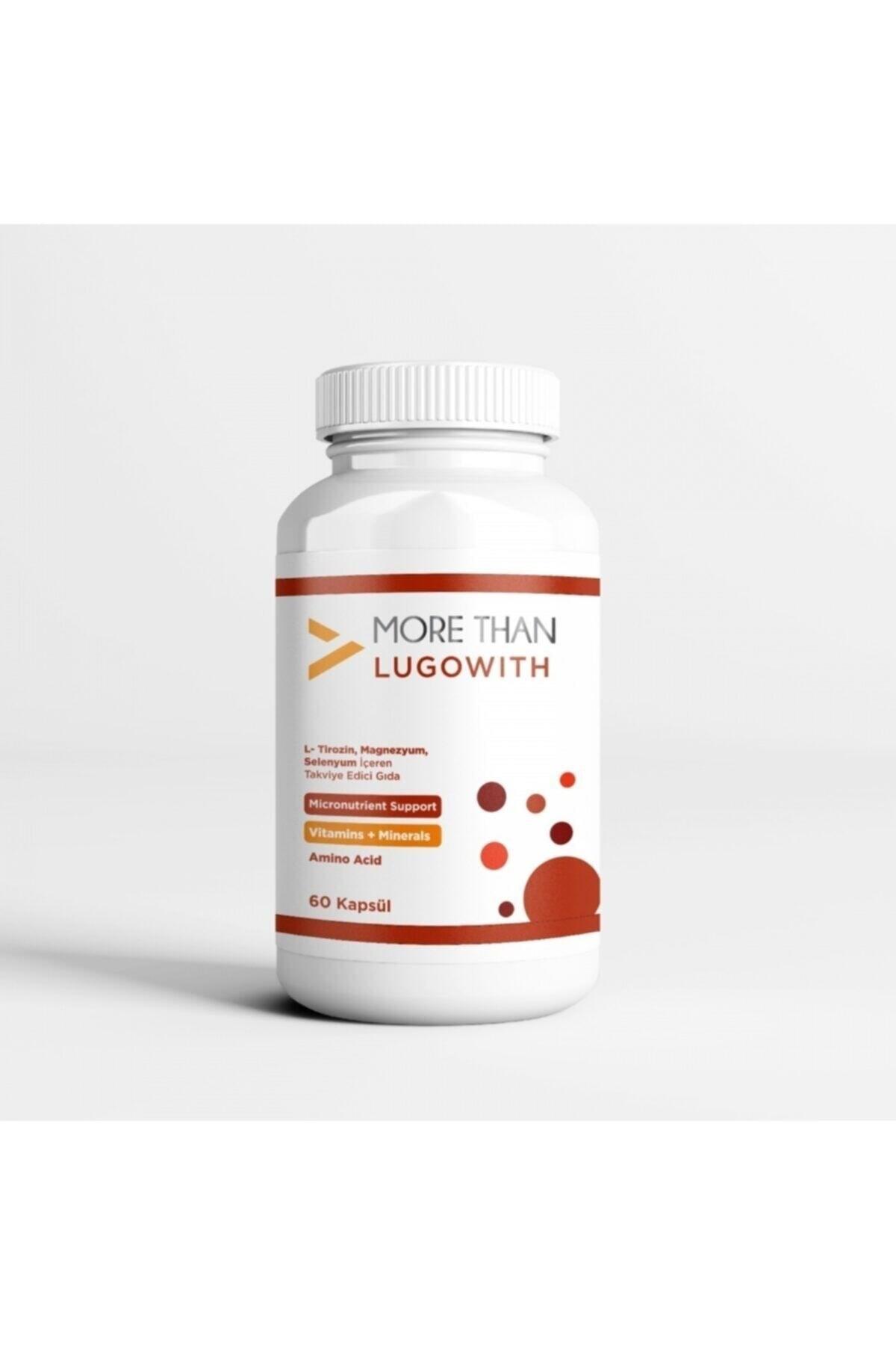 More Than Lugowith Aromasız Unisex Vitamin 60 Kapsül