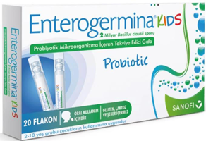 Enterogermina Sanofi Sade Çocuk Vitamin 20 Flakon