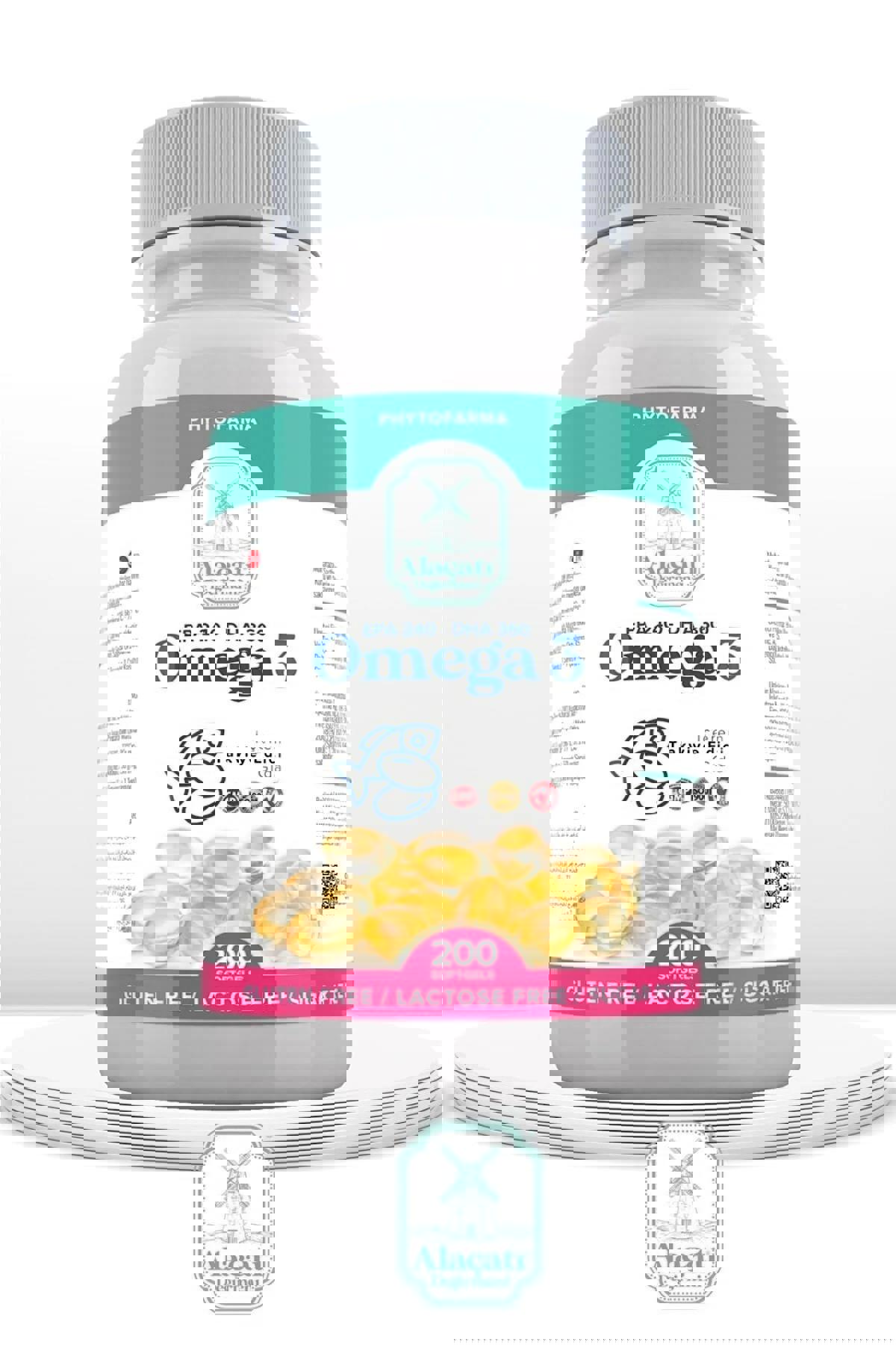 Alaçatı Değirmeni Softgel Sade Unisex Vitamin 200 Kapsül