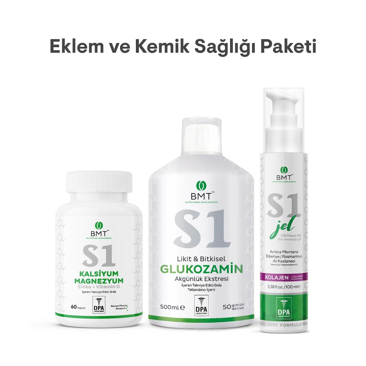Biomet Glukpzzamin Aromasız Unisex Vitamin 500 ml - 100 ml - 60 Adet