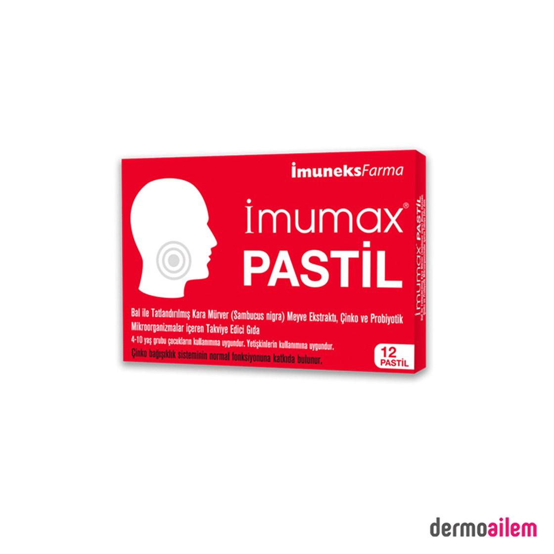 İmuneksfarma İmuax Aromasız Unisex Vitamin 12 Pastil
