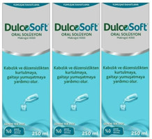 Dulcosoft Solüsyon Sade Çocuk - Yetişkin Vitamin 3x250 ml
