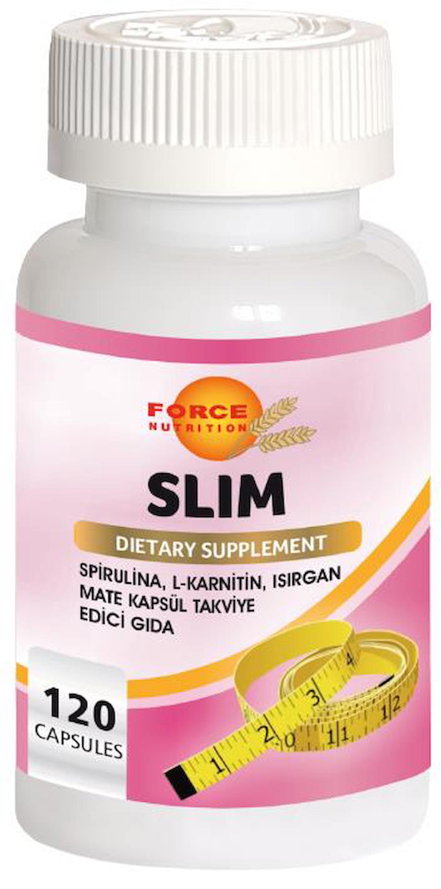 Force Nutrition Slim Aromasız Unisex Vitamin 120 Kapsül