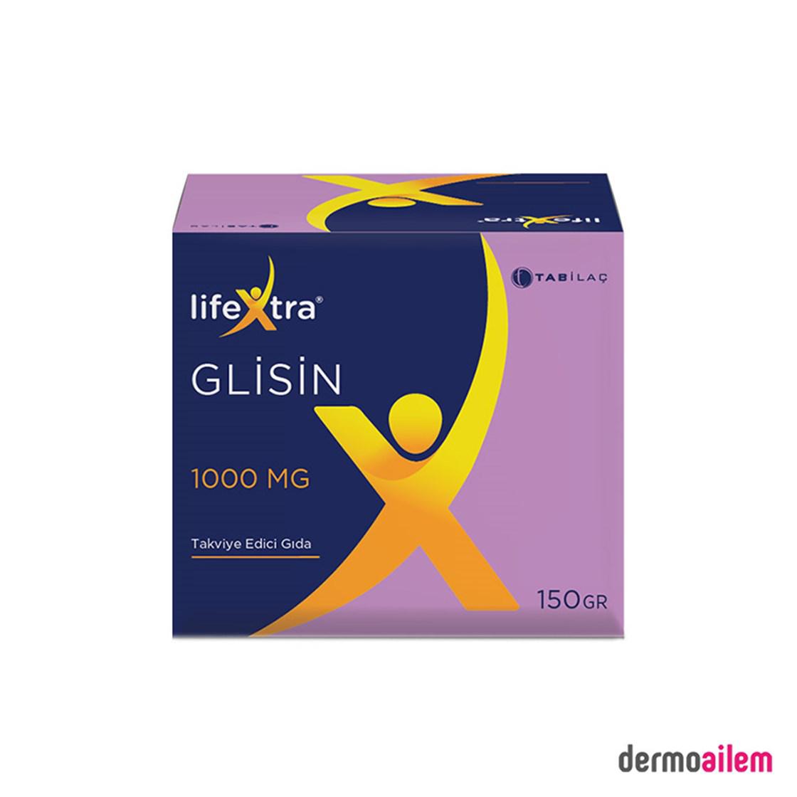 Tab İlaç Glisin Toz Aromasız Unisex Vitamin 150 gr