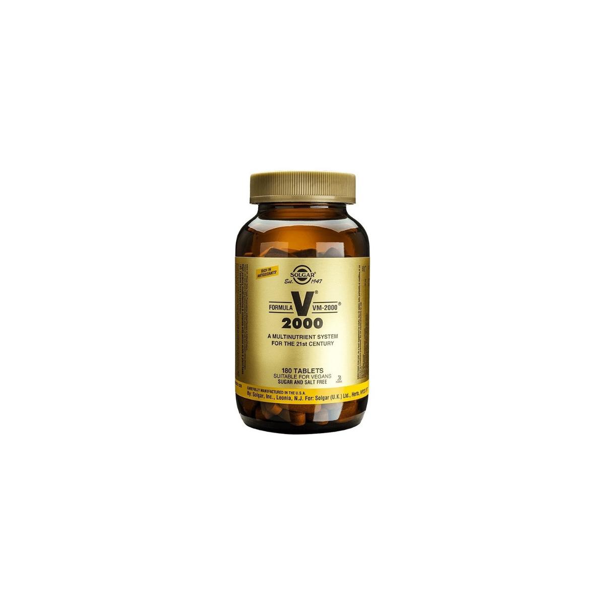 Solgar Vm 2000 Aromasız Unisex Vitamin 180 Tablet